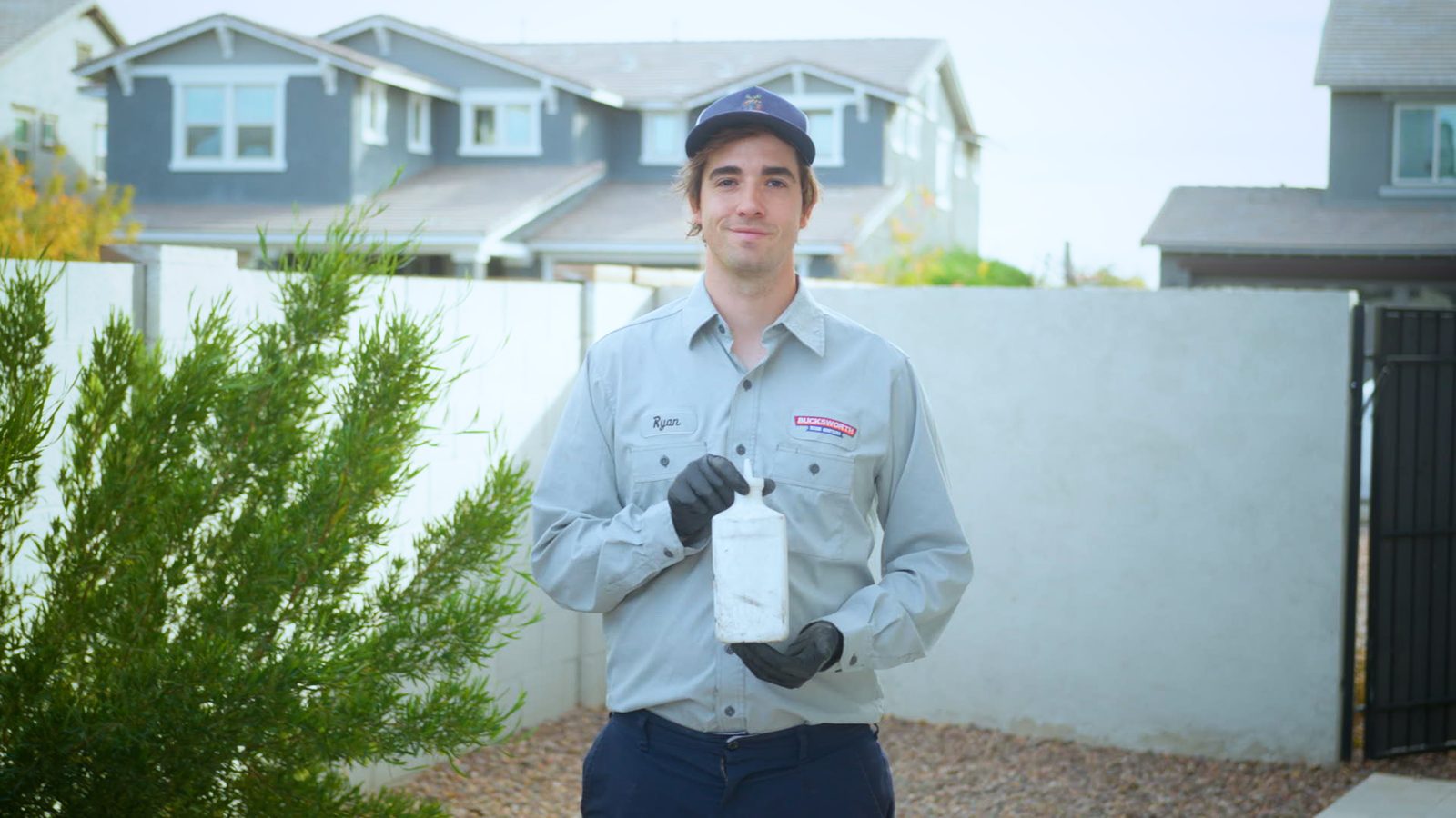 Bucksworth Home Services technician providing water heater installation service in Gold Canyon