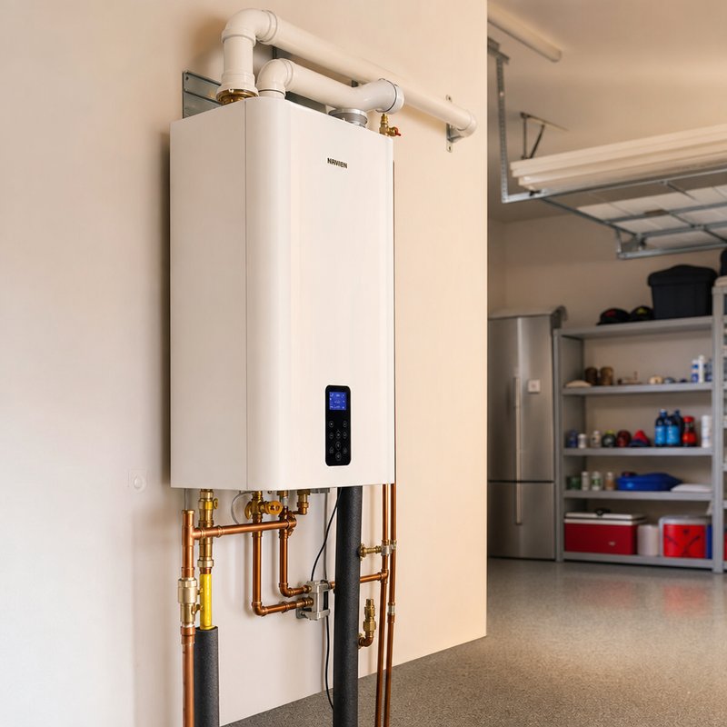 Bucksworth Home Services technician providing water heater installation service in Apache Junction