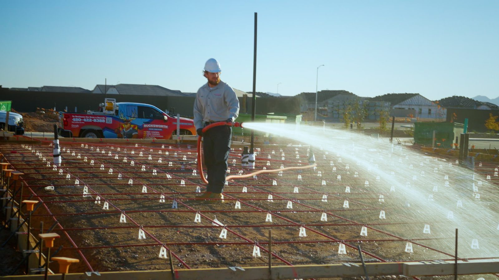 Bucksworth Home Services technician providing water heater installation service in Ahwatukee